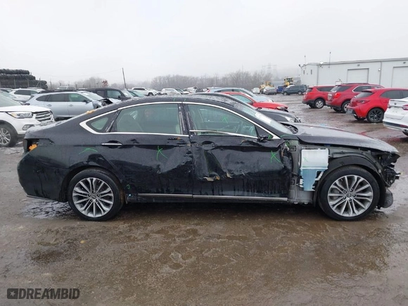 2016 Hyundai Genesis 3.8L with VIN KMHGN4JE8GU107958, listed as a IAAI auction lot 41475058 with NaN miles. Bid and sale history available at carsss.com. Image 14.
