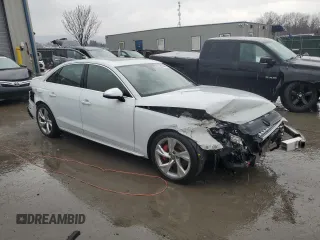 2020 Audi S4 Prestige with VIN WAUC4AF4XLA042737, listed as a Copart auction lot 44274594 with 17,178 mi miles. Bid and sale history available at carsss.com. Image 4.