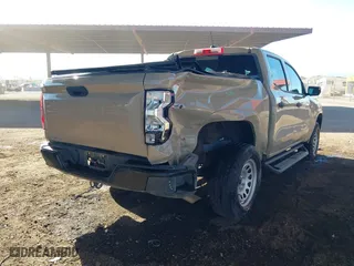 2023 Chevrolet Colorado 4WD Work Truck with VIN 1GCPTBEK0P1133907, listed as a IAAI auction lot 41312569 with 41,467 mi miles. Bid and sale history available at carsss.com. Image 4.