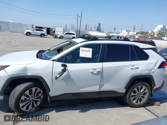 2023 Toyota RAV4 XLE Premium with VIN JTMC1RFV7PD097542, listed as a IAAI auction lot 42553650 with 45,483 mi miles and . Bid and sale history available at DreamBid. Image 15.
