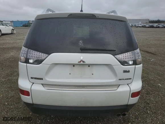 2008 Mitsubishi Outlander XLS with VIN JA4MT41X98Z013486, listed as a Copart auction lot 44634955 with 146,162 mi miles and Salvage Title. Bid and sale history available at carsss.com. Image 6.