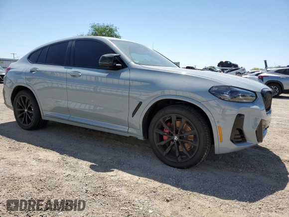 2024 BMW X4 M40i с VIN 5UX43DT00R9X03584, выставлен на аукционе Copart как лот 52022455 с пробегом 6 148 миль миль и Списание • Salvage title. История ставок и продаж доступна на DreamBid. Изображение 4.