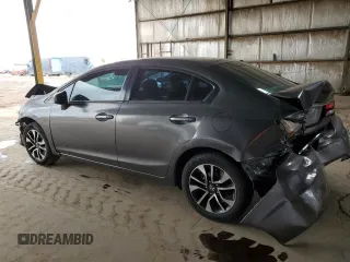 2015 Honda Civic EX z VIN 19XFB2F8XFE099620, wystawiony jako Copart lot #55479255 z przebiegiem 101 541 mil mil oraz Szkoda całkowita • Salvage title. Historia ofert i sprzedaży dostępna na DreamBid. Obrazek 2.