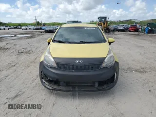 2016 Kia Rio LX with VIN KNADM4A35G6539630, listed as a Copart auction lot 65754674 with 87,478 mi miles and Salvage Title. Bid and sale history available at DreamBid. Image 5.