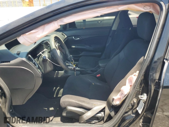 2013 Honda Civic LX z VIN 19XFB2F56DE243926, wystawiony jako Copart lot #59379185 z przebiegiem 155 333 mil mil oraz Szkoda całkowita • Salvage title. Historia ofert i sprzedaży dostępna na DreamBid. Obrazek 7.