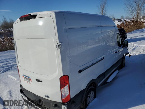 2023 Ford Transit with VIN 1FTBW1XK3PKA24215, listed as a Copart auction lot 44217375 with Not Provided miles and Clean Title. Bid and sale history available at DreamBid. Image 3.