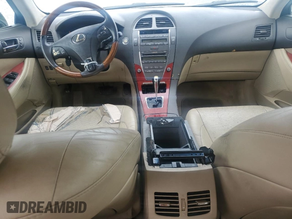 2007 Lexus ES 350 with VIN JTHBJ46G972133791, listed as a Copart auction lot 54972925 with 124,334 mi miles and Clean Title. Bid and sale history available at carsss.com. Image 8.
