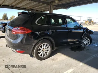 2014 Porsche Cayenne with VIN WP1AA2A26ELA97240, listed as a Copart auction lot 46859635 with Not Provided miles and Salvage Title. Bid and sale history available at DreamBid. Image 3.