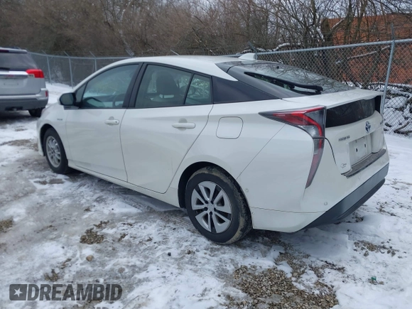 2018 Toyota Prius Two with VIN JTDKARFU9J3054742, listed as a IAAI auction lot 41641032 with 209,986 mi miles. Bid and sale history available at carsss.com. Image 3.