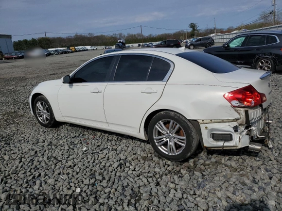 2013 Infiniti G37 x z VIN JN1CV6AR7DM751242, wystawiony jako Copart lot #52957075 z przebiegiem 160 925 mil mil oraz Szkoda całkowita • Salvage title. Historia ofert i sprzedaży dostępna na DreamBid. Obrazek 2.