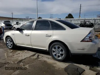 2009 Ford Taurus Limited with VIN 1FAHP28W19G102503, listed as a Copart auction lot 89178495 with 80,033 mi miles and Salvage Title. Bid and sale history available at carsss.com. Image 2.