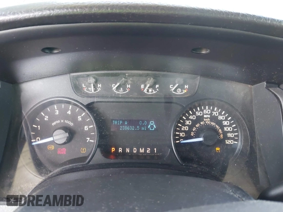 2012 Ford F-150 XL with VIN 1FTFX1EF3CFA54905, listed as a IAAI auction lot 42260277 with 238,632 mi miles and . Bid and sale history available at DreamBid. Image 7.