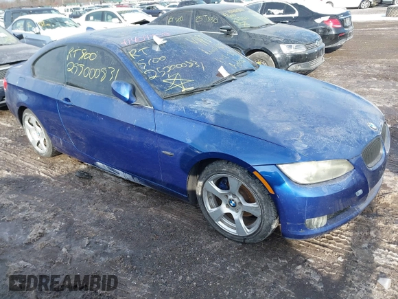 2010 BMW 3 Series with VIN WBAWV5C58AP081495, listed as a IAAI auction lot 41409908 with Not provided miles and . Bid and sale history available at DreamBid. Image 1.