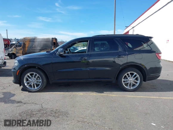 2024 Dodge Durango GT with VIN 1C4RDJDG0RC207475, listed as a IAAI auction lot 41880873 with 26,891 mi miles and . Bid and sale history available at DreamBid. Image 15.