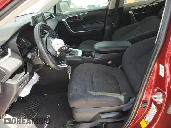 2019 Toyota RAV4 LE with VIN 2T3H1RFV8KW035620, listed as a Copart auction lot 60856585 with 30,354 mi miles and Non repairable. Bid and sale history available at DreamBid. Image 7.