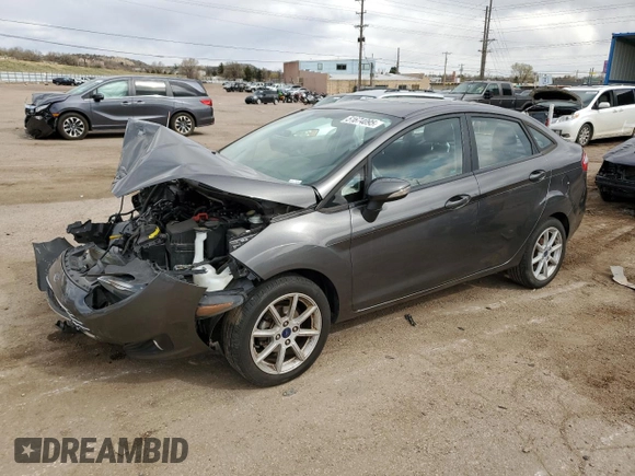 2016 Ford Fiesta SE with VIN 3FADP4BJ2GM190617, listed as a Copart auction lot 51674095 with 76,012 mi miles and Salvage Title. Bid and sale history available at carsss.com. Image 1.