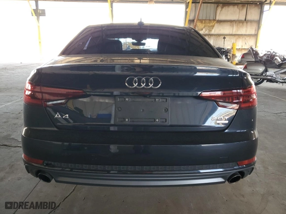2018 Audi A4 Premium with VIN WAUKMAF45JA153883, listed as a Copart auction lot 47005145 with 86,726 mi miles and Salvage Title. Bid and sale history available at carsss.com. Image 6.
