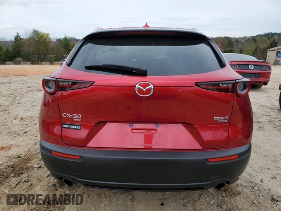 2023 Mazda CX-30 Premium Plus with VIN 3MVDMBEY4PM502466, listed as a Copart auction lot 81229714 with 12,301 mi miles and Salvage title. Bid and sale history available at DreamBid. Image 6.