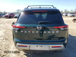2022 Nissan Pathfinder Platinum with VIN 5N1DR3DH8NC269387, listed as a Copart auction lot 43648835 with 32,292 mi miles and Salvage title. Bid and sale history available at DreamBid. Image 6.