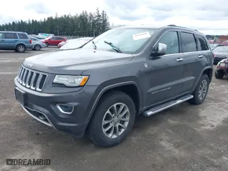 2014 Jeep Grand Cherokee Overland with VIN 1C4RJFCM7EC427204, listed as a IAAI auction lot 41934698 with 147,131 mi miles. Bid and sale history available at carsss.com. Image 19.