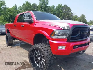 2018 Ram 2500 Laramie with VIN 3C6UR5NL4JG101943, listed as a IAAI auction lot 42351027 with 79,807 mi miles and . Bid and sale history available at DreamBid. Image 1.