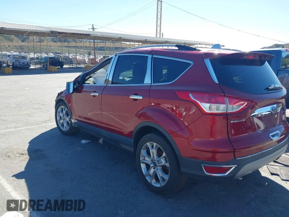 2014 Ford Escape Titanium with VIN 1FMCU0JX2EUB99237, listed as a IAAI auction lot 41850772 with 1 mi miles. Bid and sale history available at carsss.com. Image 3.