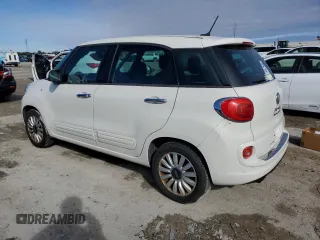 2014 FIAT 500L Easy with VIN ZFBCFABH1EZ027282, listed as a Copart auction lot 42108335 with 117,649 mi miles and Clean Title. Bid and sale history available at DreamBid. Image 2.