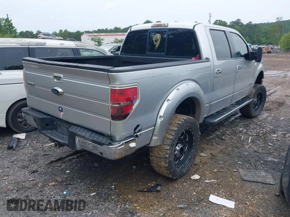 2011 Ford F-150 XLT with VIN 1FTFW1ET7BFA93794, listed as a IAAI auction lot 42185659 with 184,186 mi miles and . Bid and sale history available at carsss.com. Image 4.