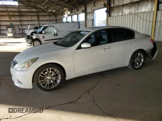 2012 Infiniti G37 Sedan Journey with VIN JN1CV6AP5CM931056, listed as a Copart auction lot 87063344 with 194,289 mi miles and Salvage Title. Bid and sale history available at carsss.com. Image 1.