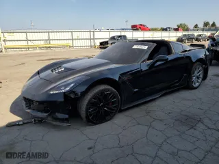 2016 Chevrolet Corvette Z06 2LZ with VIN 1G1YS2D65G5608464, listed as a Copart auction lot 71819514 with 20,738 mi miles and Salvage Title. Bid and sale history available at carsss.com. Image 1.