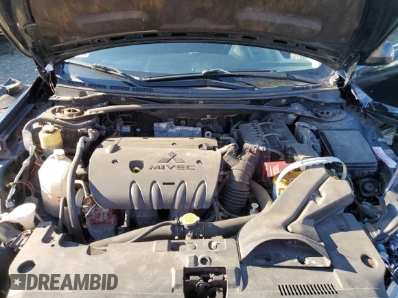 2010 Mitsubishi Lancer GTS with VIN JA32U8FW8AU031934, listed as a Copart auction lot 51247365 with 122,500 mi miles and Salvage Title. Bid and sale history available at carsss.com. Image 11.