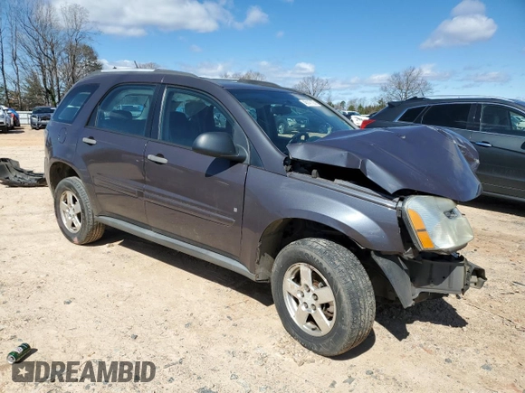 2007 Chevrolet Equinox LS with VIN 2CNDL13F676247812, listed as a Copart auction lot 48147135 with 0 mi miles and Salvage Title. Bid and sale history available at carsss.com. Image 4.
