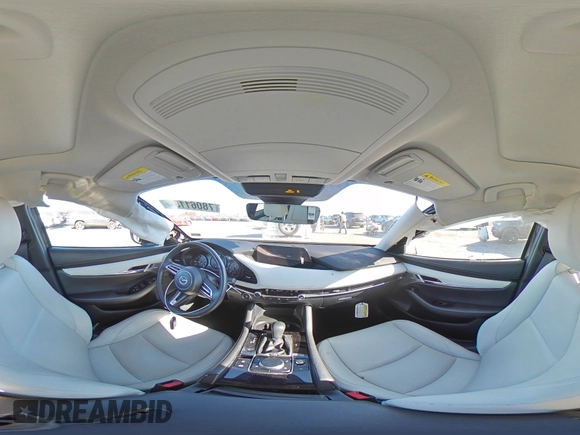 2023 Mazda 3 Premium Plus with VIN 3MZBPBEY0PM380590, listed as a Copart auction lot 78061134 with 6,826 mi miles and Salvage Title. Bid and sale history available at DreamBid. Image 12.
