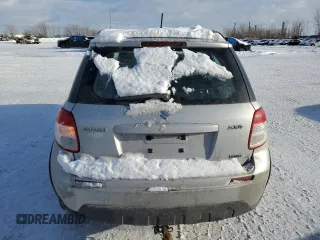 2009 Suzuki SX4 with VIN JS2YB413X95100397, listed as a Copart auction lot 43039585 with 260,435 mi miles and Salvage Title. Bid and sale history available at DreamBid. Image 6.