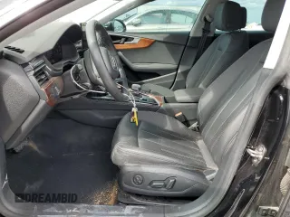 2023 Audi A5 Sportback Premium Plus with VIN WAUCBCF53PA056642, listed as a Copart auction lot 76813254 with 21,527 mi miles and Salvage Title. Bid and sale history available at carsss.com. Image 7.