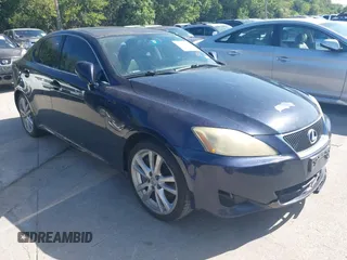 2007 Lexus IS 350 with VIN JTHBE262875013959, listed as a IAAI auction lot 42805045 with 230,765 mi miles and . Bid and sale history available at DreamBid. Image 1.