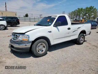 2001 Ford F-150 XL with VIN 3FTZF172X1MA13887, listed as a Copart auction lot 64124265 with 147,657 mi miles and Salvage title. Bid and sale history available at DreamBid. Image 1.
