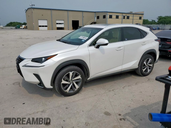 2018 Lexus NX 300 z VIN JTJBARBZ8J2169692, wystawiony jako Copart lot #57129815 z przebiegiem 92 062 mil mil oraz Szkoda całkowita • Salvage title. Historia ofert i sprzedaży dostępna na DreamBid. Obrazek 1.