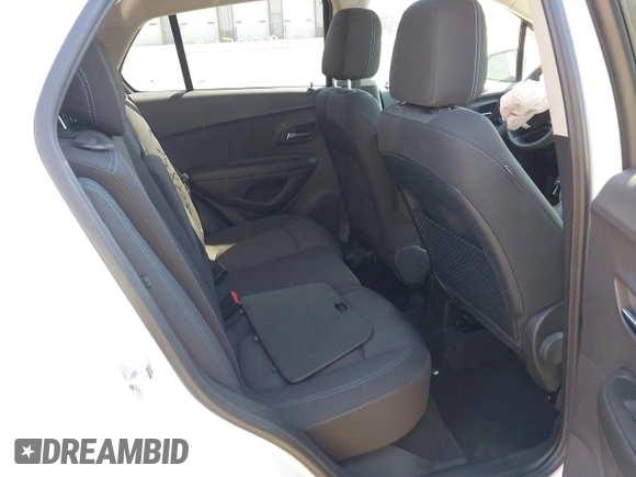 2016 Chevrolet Trax LT with VIN 3GNCJLSB9GL273114, listed as a IAAI auction lot 41828568 with 37,217 mi miles and . Bid and sale history available at DreamBid. Image 8.