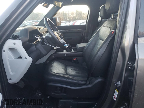 2021 Land Rover Defender with VIN SALE2ERU3M2053944, listed as a Copart auction lot 42467614 with 19,730 mi miles and . Bid and sale history available at DreamBid. Image 7.