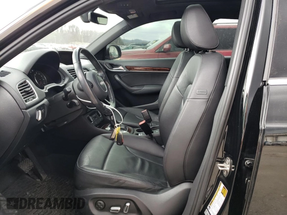 2017 Audi Q3 Premium Plus with VIN WA1JCCFS5HR007386, listed as a Copart auction lot 44959054 with 89,305 mi miles and Salvage title. Bid and sale history available at DreamBid. Image 7.