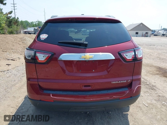 2015 Chevrolet Traverse LT with VIN 1GNKRGKD1FJ361464, listed as a IAAI auction lot 42492063 with 223,560 mi miles and . Bid and sale history available at DreamBid. Image 16.