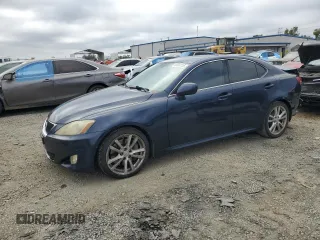 2006 Lexus IS 350 z VIN JTHBE262565008314, wystawiony jako Copart lot #59397755 z przebiegiem 150 562 mil mil oraz Szkoda całkowita • Salvage title. Historia ofert i sprzedaży dostępna na DreamBid. Obrazek 1.