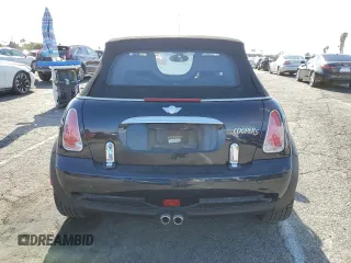 2006 MINI Convertible S with VIN WMWRH33536TK59272, listed as a Copart auction lot 51144475 with 46,024 mi miles and Salvage Title. Bid and sale history available at DreamBid. Image 6.