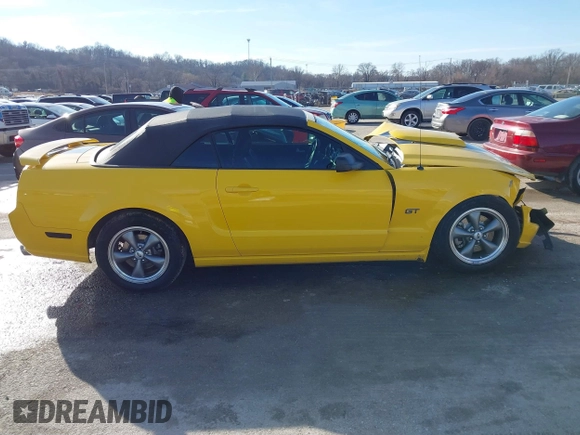 2006 Ford Mustang GT Deluxe with VIN 1ZVFT85H065120839, listed as a IAAI auction lot 41479836 with 87,079 mi miles. Bid and sale history available at carsss.com. Image 13.