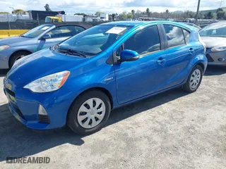 2014 Toyota Prius c One with VIN JTDKDTB32E1085186, listed as a IAAI auction lot 41805231 with 136,417 mi miles. Bid and sale history available at carsss.com. Image 17.