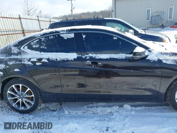 2015 Acura TLX V6 with VIN 19UUB2F33FA025391, listed as a IAAI auction lot 41625936 with 115,635 mi miles. Bid and sale history available at carsss.com. Image 13.