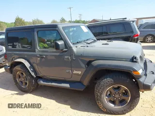 2020 Jeep Wrangler Sport S with VIN 1C4GJXAN5LW146068, listed as a IAAI auction lot 42071619 with 51,238 mi miles and . Bid and sale history available at DreamBid. Image 13.