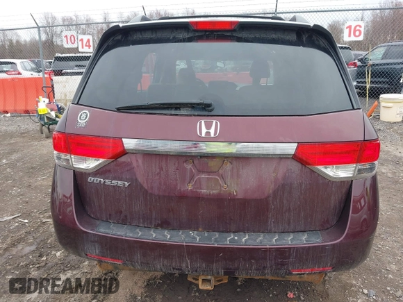 2014 Honda Odyssey EX with VIN 5FNRL5H43EB082088, listed as a IAAI auction lot 41940682 with 151,012 mi miles and . Bid and sale history available at carsss.com. Image 16.