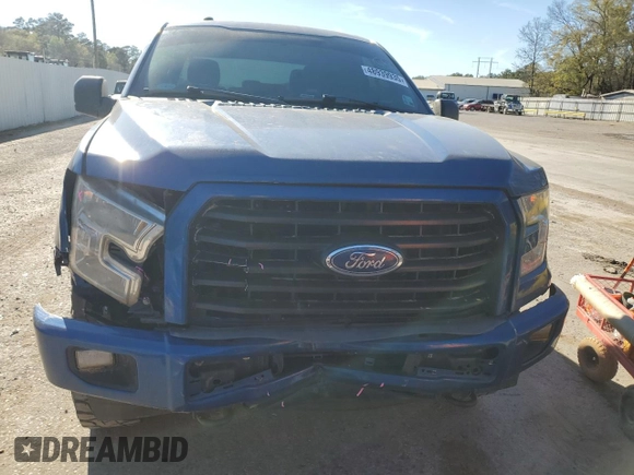 2017 Ford F-150 XL with VIN 1FTEW1EP9HFA31093, listed as a Copart auction lot 48939935 with 150,964 mi miles and Salvage Title. Bid and sale history available at carsss.com. Image 5.